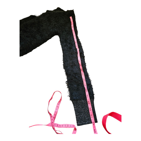 Rewind Medium Black Long Sleeve Button Up Cardigan - Picture 9 of 9